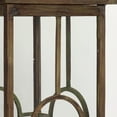 thumbnail image 3 of HomeRoots 517571 Flameless Three Candles Floor Lantern, 3 of 5