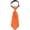 Orange, variant on Kids Bow Ties for Boys Girls Solid Color Tied Necktie for School Wedding Party Performance Formal Occasions,One Size