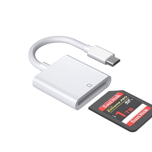Aplicable al lector de tarjetas SD de Apple, adaptador de teléfono móvil tipo C, tarjeta de memoria OTG para cámara, TF, multifuncional