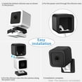 thumbnail image 4 of 2pcs Adjustable Wall Mount Bracket and Silicone Protective Skin for Wyze Cam V3 Indoor Outdoor Security Camera, Protective Cover Case with Wall Mount Base Holder for Table, Ceiling, 4 of 7