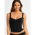thumbnail image 3 of Jessica Simpson Women's Lace Micro Bustier, Size S-XXXL, 3 of 6