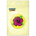 thumbnail image 1 of Hibiscus Luau Refrigerator Button Magnet, 1 of 2