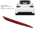 thumbnail image 4 of Rear Bumper Reflector Light Lamp For  Model Y 2020 To 2023, Waterproof Red Marker Light Lens Trim, Back Bumper Reflector In The Lower Trim For  Model Y 1495817-00-C, 4 of 8