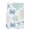 Blue,Sky-Blue,White, variant on Coral Crab Coastal Kitchen Towels Set of 1, Blue Summer Nautical Starfish Absorbent Dish Towels for Kitchen, Microfiber Hand Towel, Quick Drying Tea Towel for Cleaning Decorative Dishcloths