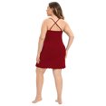 thumbnail image 5 of Women's Plus Size Nightgowns Dress Lace Sleeveless Suspender Pajamas Sleepwear for Women, 5 of 6