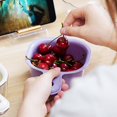 thumbnail image 1 of PEACNNG Home Essentials Fruit Strainers  Berry Strainers  Two-Layer Draining Basket For The Kitchen With Handle  Removable Strainer Draining Basket Pink, 1 of 7