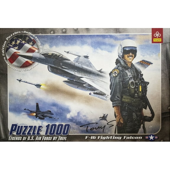 Trefl Jigsaw Puzzle - F-16 Fighting Falcon - (1000 Pieces)