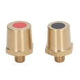 thumbnail image 1 of Ailao Conector De Poste De Terminal De Batería Rosca Macho M8 Terminal De Batería De Latón Conector De Poste De Carga Adaptador De Poste De Batería Positivo Negativo, 1 of 8