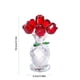 thumbnail image 3 of Decoraciones para San Valentín, adornos para San Valentín, regalos para San Valentín, rosas de cristal, decoración interior de coche, decoración del hogar, regalo de cumpleaños para San Valentín, rosa, 3 of 6
