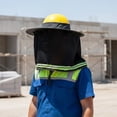 thumbnail image 5 of Slccxzc Hardhat Sun Shade Hard Hat Sunshade Construction Sun Protection Breathable Cooling Safety Helmets Accessories, 5 of 7