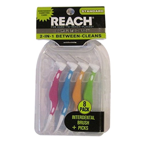 reach interdental toothbrush