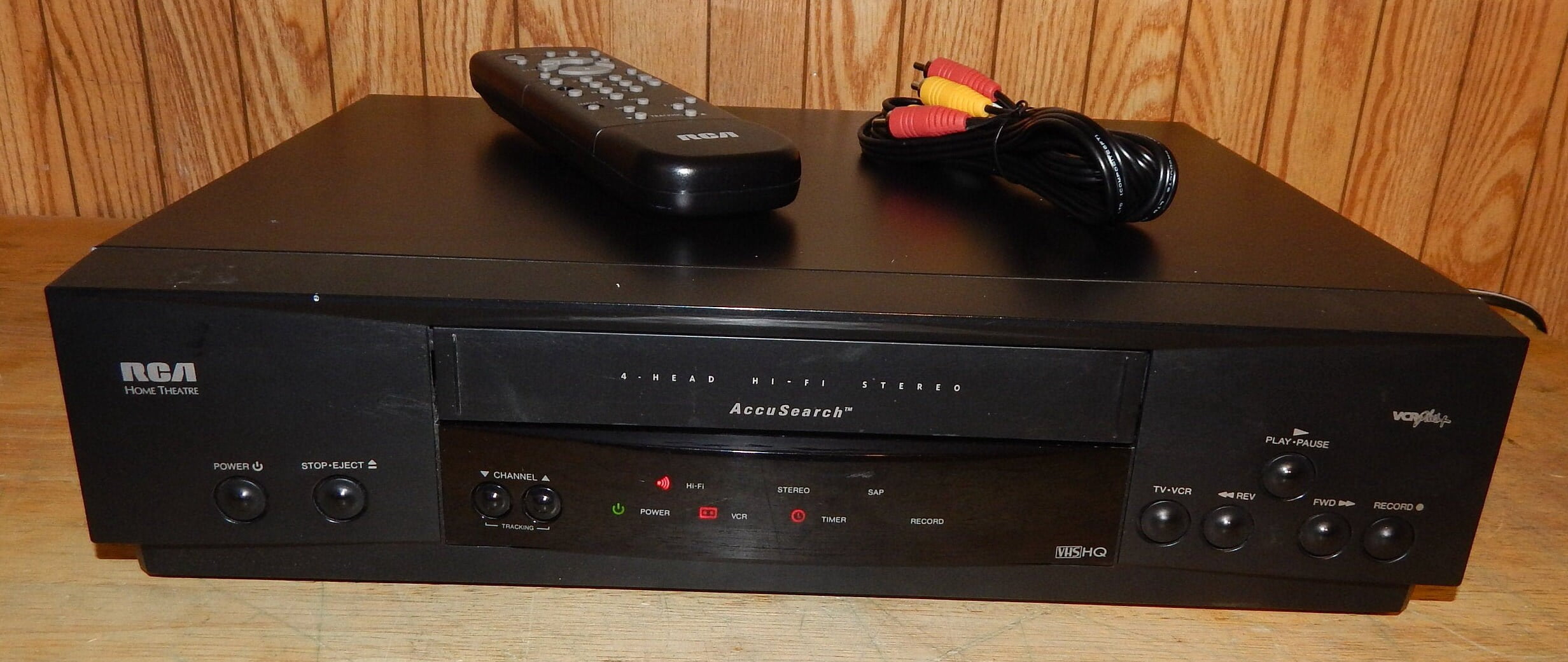 Pre-Owned RCA VR622HF HiFi Stereo VHS VCR Vhs Player With Remote ...