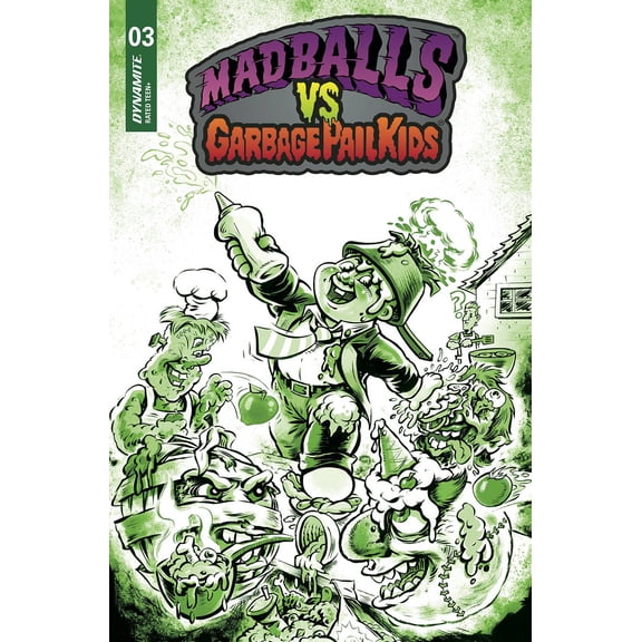 Madballs vs Garbage Pail Kids #3K VF ; Dynamite Comic Book