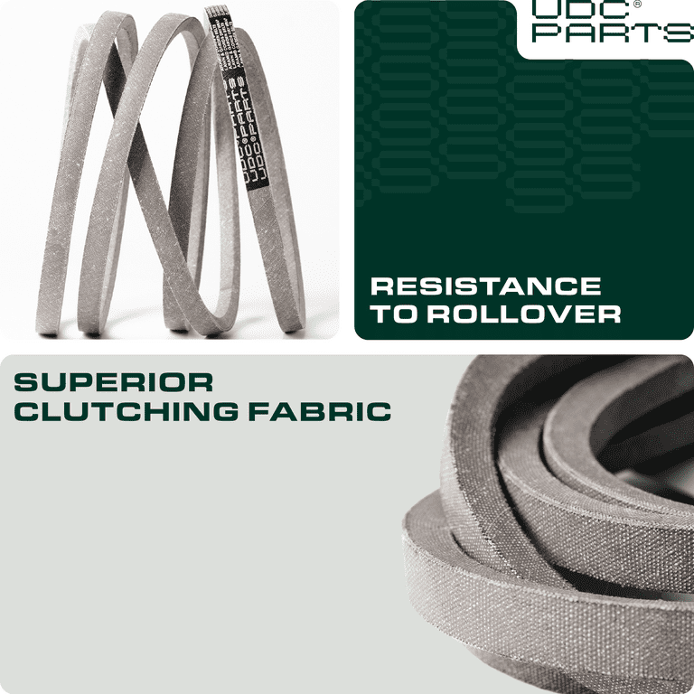 UDC Parts Mower Drive Belt 138255 Aramid Cord inches/for
