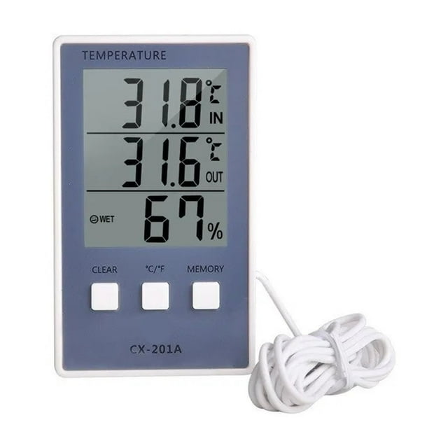 LCD Digital Thermometer Hygrometer Temperature Meter Sensor Humidity Meter Gauge Instruments ,Higher Accuracy