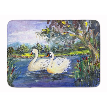 Bird - Swan Machine Washable Memory Foam Mat