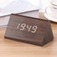 thumbnail image 4 of Wooden Clock Multifunctional LED Electronic Alarm Clock,C, 4 of 5