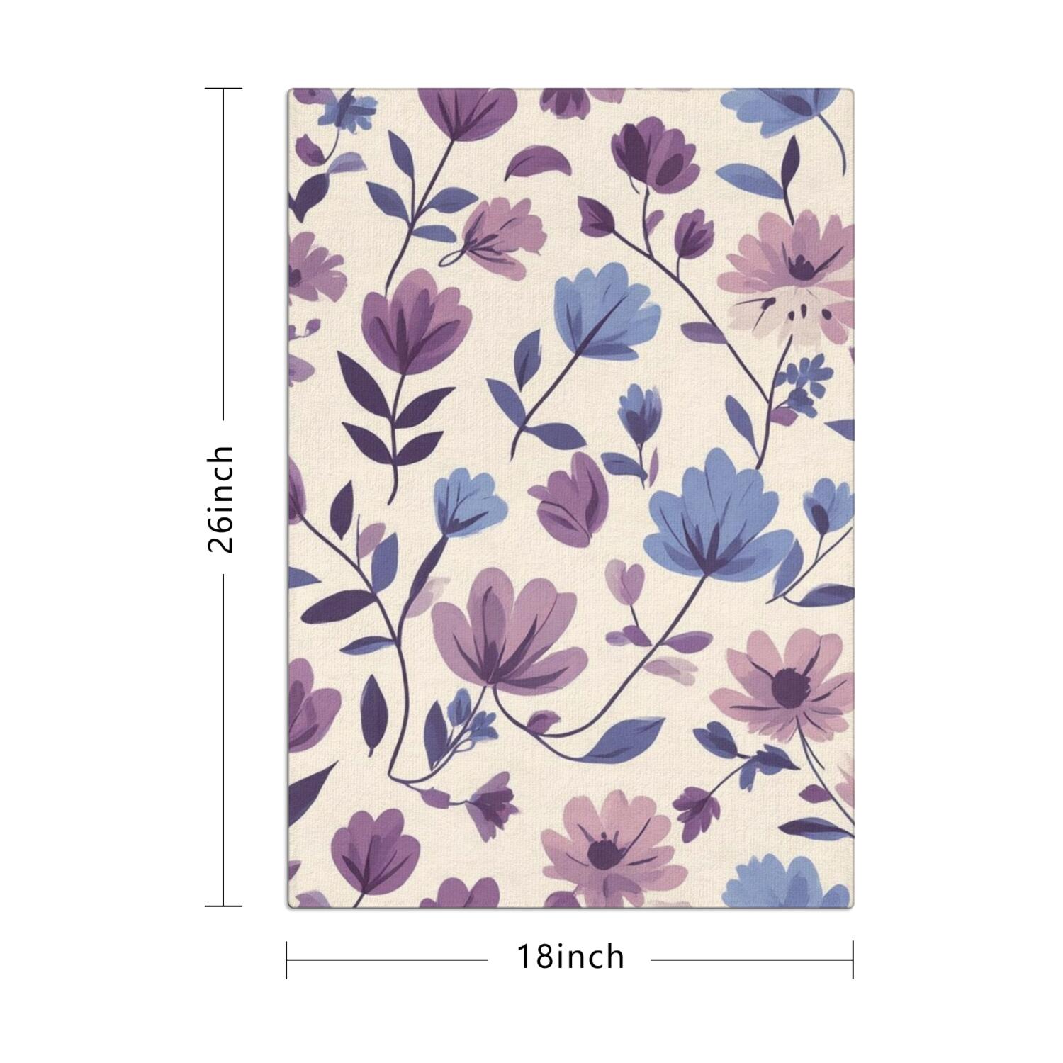 4 Pcs Funny Kitchen Towels,Pioneer Flower Microfiber Dish Towels,Kitchen Tea Towels,Kitchen Towel Set (18" X 26")