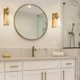 thumbnail image 2 of 1 Light Wall Sconce In Restoration Style-16 Inches Tall And 7.5 Inches Wide-Rubbed Brass  Finish Z-Lite 2300-1Sl-Rb, 2 of 5