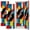 Color 1, variant on Musical 2 Pcs School Locker Magnetic Wallpaper for Music Classroom 12" x 36" Black White Punk Guitarist Abstract Splatter Reusable Removable Locker Accessories Back to School Supplies