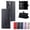 Black, variant on ETFAST Leather Wallet Phone Case For Samsung Galaxy Note 20 Ultra Note20 Note 10 Note 10Plus Note9 Note 8 Quality Leather Phone Case With Card Holder Zipper