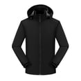 thumbnail image 6 of Drovellove Plus Size Women's Waterproof Hooded Rain Jacket with Pockets | Lightweight Packable Outdoor Shell for Hiking, Cycling, Camping, and Travel | Breathable Polyester All Season Windbreaker, 6 of 6