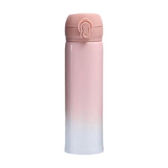Gradient 304 Stainless Steel Jump Cup Leak Proof Insulated Water Bottle For Men Women Students Durable Thermo Mug