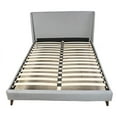 thumbnail image 4 of Polyester - upholstered - Queen bed set with nightstands - Sleeping area - 3 - piece set for convenience, 4 of 4
