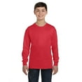 thumbnail image 2 of Gildan G540B Youth Heavy Cotton Long-Sleeve T-Shirt, 2 of 5
