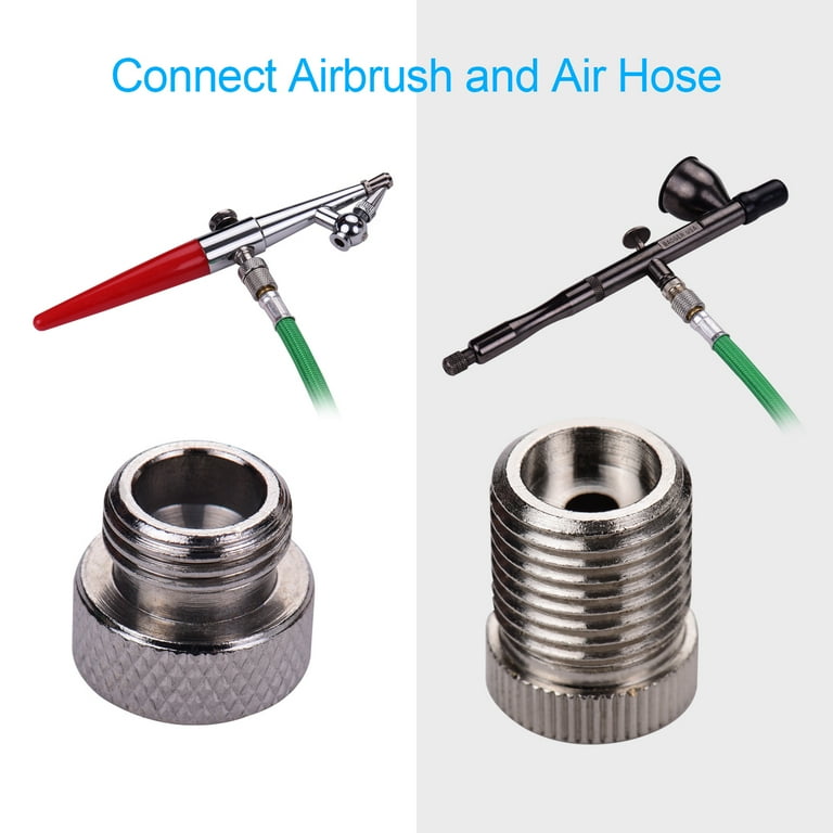 Airbrush Compressor to Airbrush Hose Adapter Splitter Connector 1/8 B —  CHIMIYA