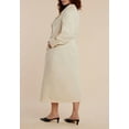 thumbnail image 2 of ELOQUII Women's Plus Size Long Trench Coat, 2 of 2