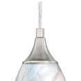 thumbnail image 3 of P0176 Pendentif Mini en Verre Marbré Milano - Finition Nickel Satiné, 3 of 5