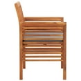 thumbnail image 6 of vidaXL Garden Dining Chair with Cushion Solid Acacia Wood 5969, 6 of 7