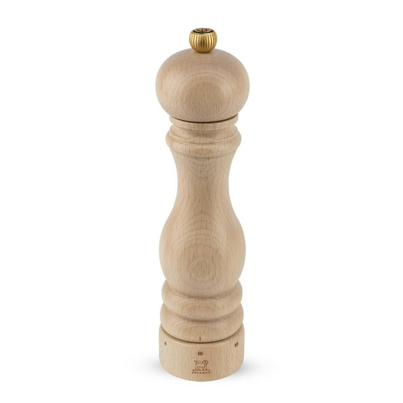 Peugeot - Paris u'Select Manual Pepper Mill - Adjustable Grinder - Beechwood, Natural