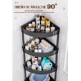 thumbnail image 4 of Estante Organizador De 4 Repisas Anaquel Plastico Multiusos Modelo Negro, 4 of 4