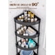 thumbnail image 4 of Estante Organizador De 4 Repisas Anaquel Plastico Multiusos Modelo Negro, 4 of 4