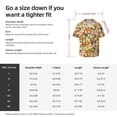 thumbnail image 5 of KLL Vintage Floral Print Men's Shirt Short Sleeve Button Down Summer Cuba Beach Shirts- X-Large, 5 of 5