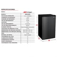 thumbnail image 2 of Refrigerador Frigobar Mirage MRX33ES 3.3 Pies Acero Negro con Congelador, 2 of 3