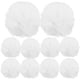 thumbnail image 1 of 12 pompones de piel sintética para sombreros y zapatos, pinzas blancas de bola esponjosa para decoración navideña, accesorios suaves y afelpados para zapatos y manualidades, 1 of 7