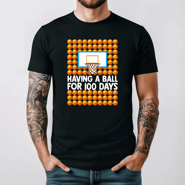 Jeu de Ballon de Sport 100 Jours d'École Amusement 100e Jour