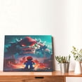 thumbnail image 4 of Lsque Mario Pattern Canvas Decorative Picture – 30x40in Premium Wall Art, Modern Canvas Print for Home Decor（Horizontal）, 4 of 6