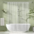 thumbnail image 2 of Amazer Clear PEVA Shower Curtain, 72" x 84" Waterproof, 2 of 8