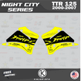 thumbnail image 3 of Kalair GFX Graphics Kit for Yamaha TTR125 (2000-2007) Nightcity Series, 3 of 5