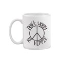 thumbnail image 1 of Don't Worry, Be Hippie Mug  -Image by Shutterstock,, 1 of 4