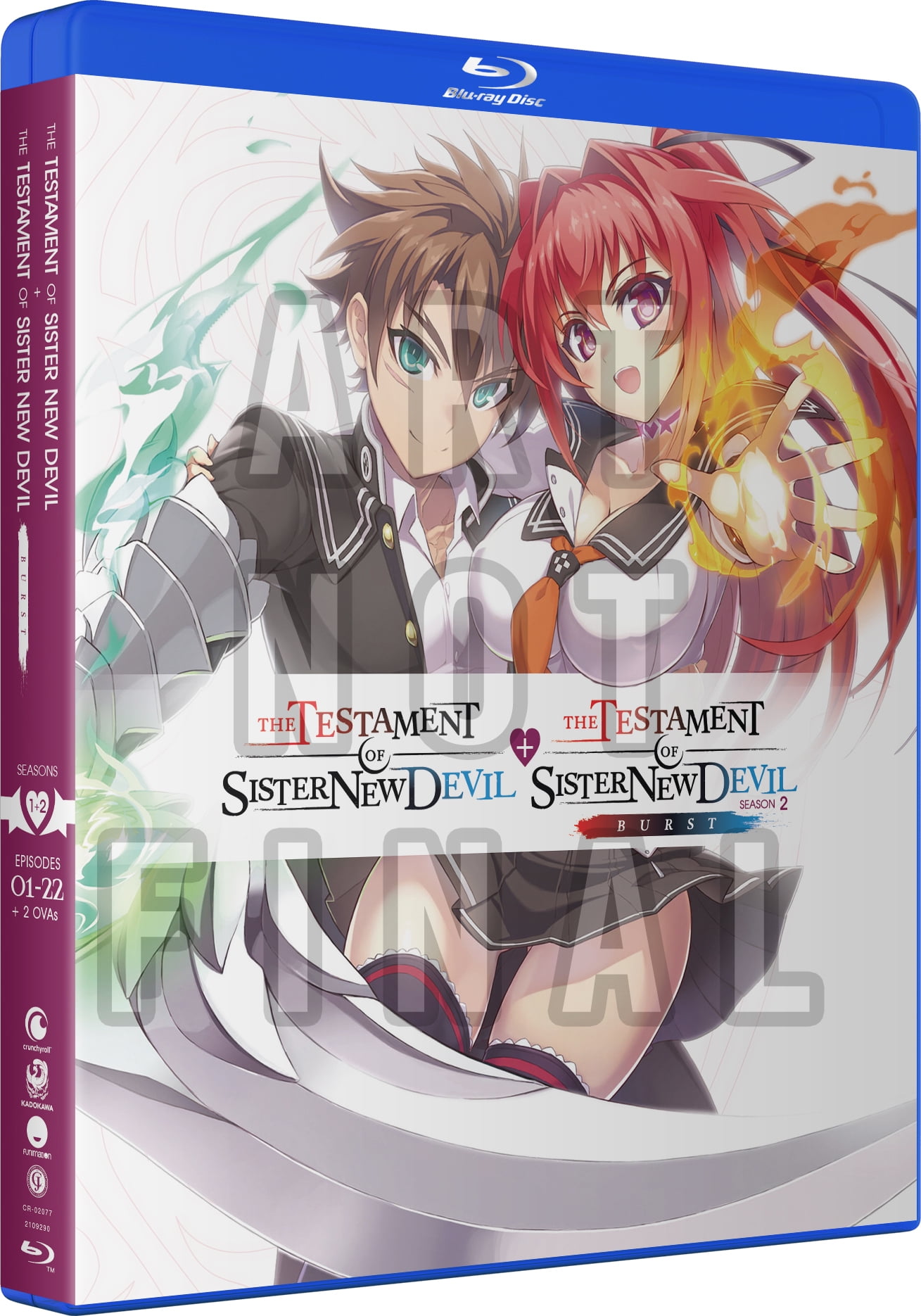 Testament Of Sister New Devil Seasons 1 And 2 Blu Ray Fun Digital