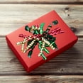 thumbnail image 5 of Nœuds bouclés traditionnels rouge, vert et or, ensemble de 4 mcx par Holiday Time, 5 of 5