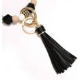 thumbnail image 5 of Silicone Key Ring Bracelet Beaded Wrislet Keychain Portable House Car Keys Ring Holder, 5 of 13