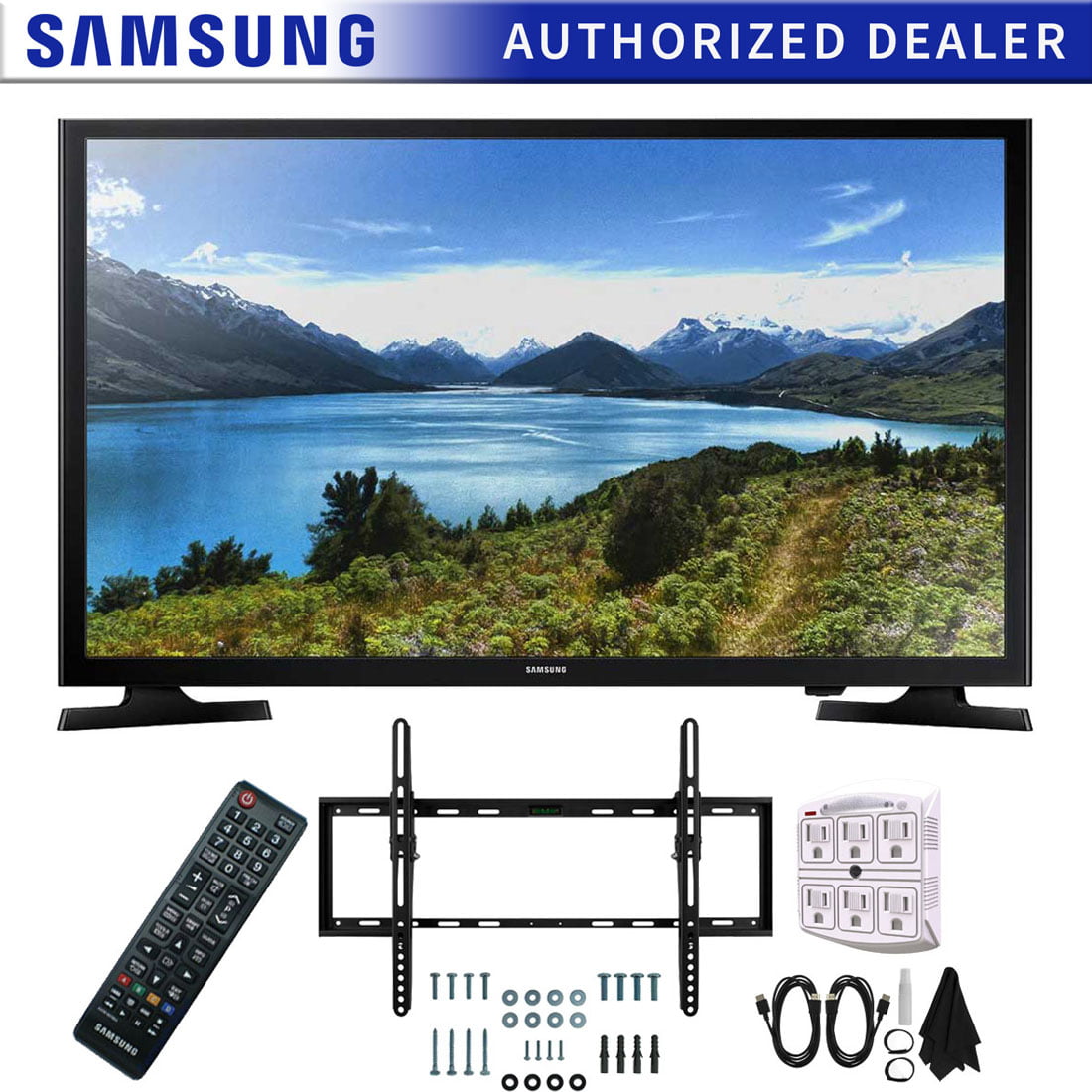 Primitive Affect to play Samsung UN32J4000 32-Inch 720p LED TV (2015 Model) with Flat and Tilt Wall  Mount Bundle, Two (2) 6 Foot HDMI Cables, and a Six Outlet Surge Adapter -  Walmart.com