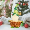 thumbnail image 6 of Costeam Christmas Candy Bowl Gnome Storage Basket Winter Candy Dish Woven Holder Servers for Christmas Holiday Table Desk Party Gift Decoration Home, 6 of 6