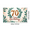 1A, variant on Elegant Design Happy Birthday Banner Decorative Green Leaves Gold Number 70 for Milestone Celebration Indoor Party Event